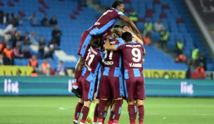 Trabzonspor 4 golle kazandı!