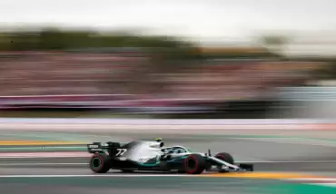 İspanya'da pole pozisyonu Bottas'ın!
