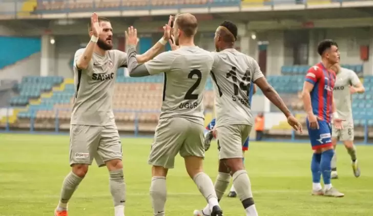 Gazişehir Gaziantep play-off biletini kaptı!