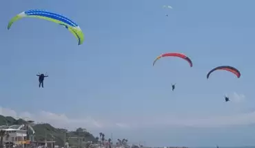 Türkiye Yamaç Paraşütü Hedef Şampiyonası tamamlandı