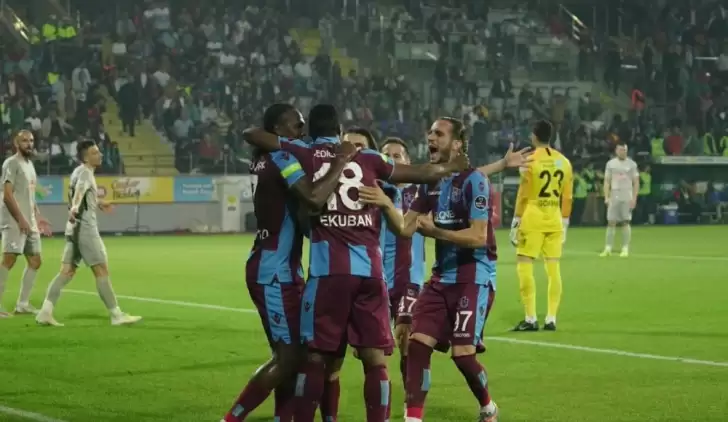 Karadeniz derbisinde kazanan Trabzonspor oldu! 2-3