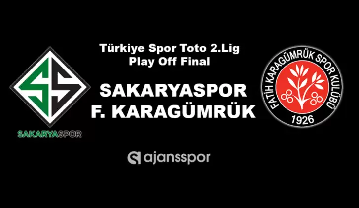 Sakaryaspor - Fatih Karagümrük (Canlı Skor)