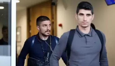 Yunanistan Milli Futbol Takımı, Antalya'ya geldi