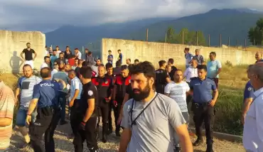 Amatör küme maçı karıştı, hakemleri polis çıkardı