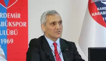 Karabükspor Başkanı Yüksel: ''Hiçbir personelimizin ve oyuncumuzun kulüpte alacağı yoktur''
