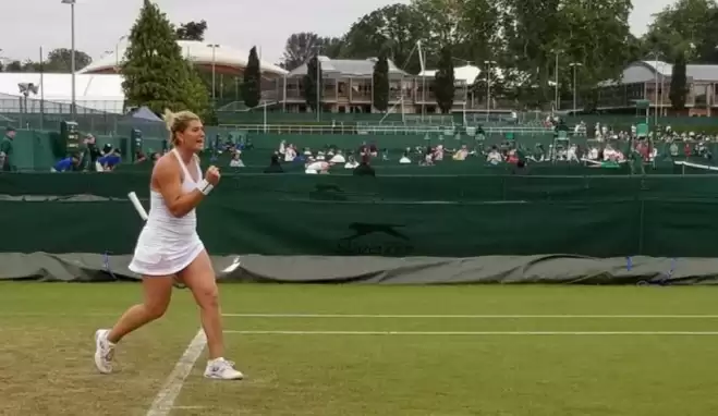 Başak Eraydın, Wimbledon'a veda etti