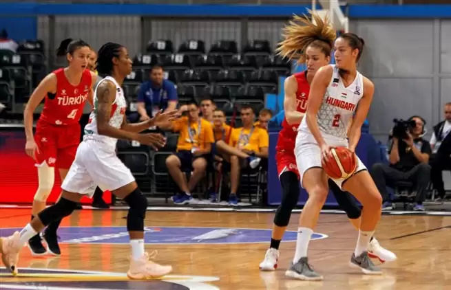 A Milli Kadın Basketbol Takımı, Macaristan'ı 59-58 mağlup etti