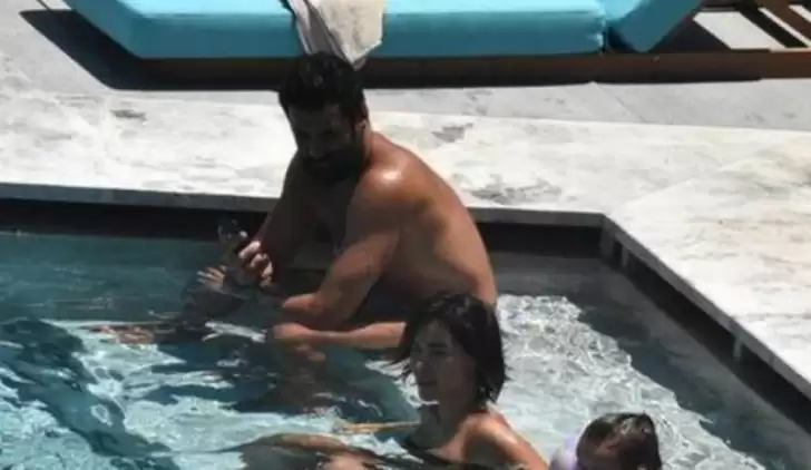 Volkan Demirel'in tatil keyfi