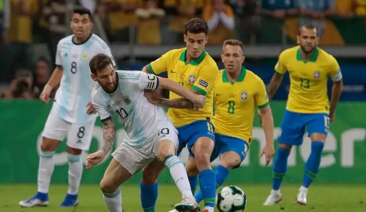 Brezilya, Arjantin'i rahat geçti!