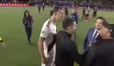Zlatan Ibrahimovic’ten rakip teknik direktöre küfür