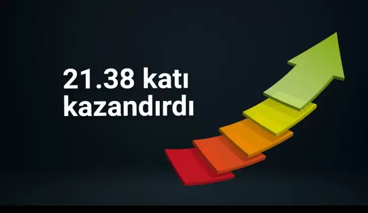 2 maçla 21.38 katı kazandırdı