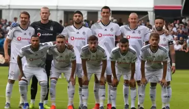 Beşiktaş hazırlık maçında mağlup oldu