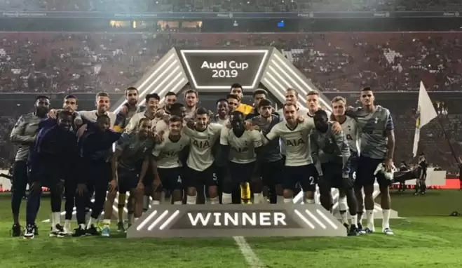 Audi Kupası'nda şampiyon Tottenham Hotspur