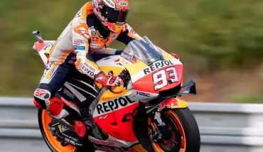 Çekya'da zafer Marquez'in