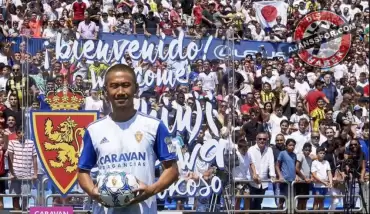 Real Zaragoza,Kagawa için imza tören düzenledi!