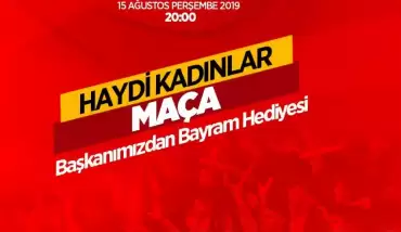 Yeni Malatyaspor'dan 300 kadın taraftara kağıt bilet hediye