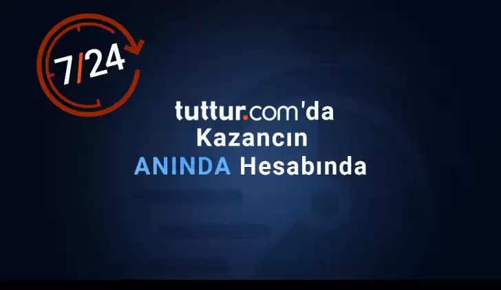 Kazancın ANINDA hesabında!