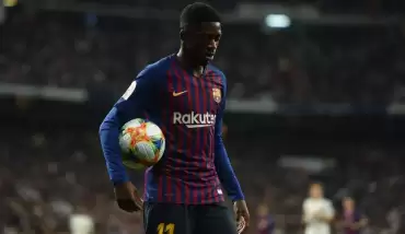 Sol femoral bicepsinden sakatlanan Ousmane Dembélé 5 hafta yok!