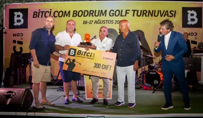 Türkiye’nin kripto para ödüllü ilk golf turnuvasında ödüller sahiplerini buldu