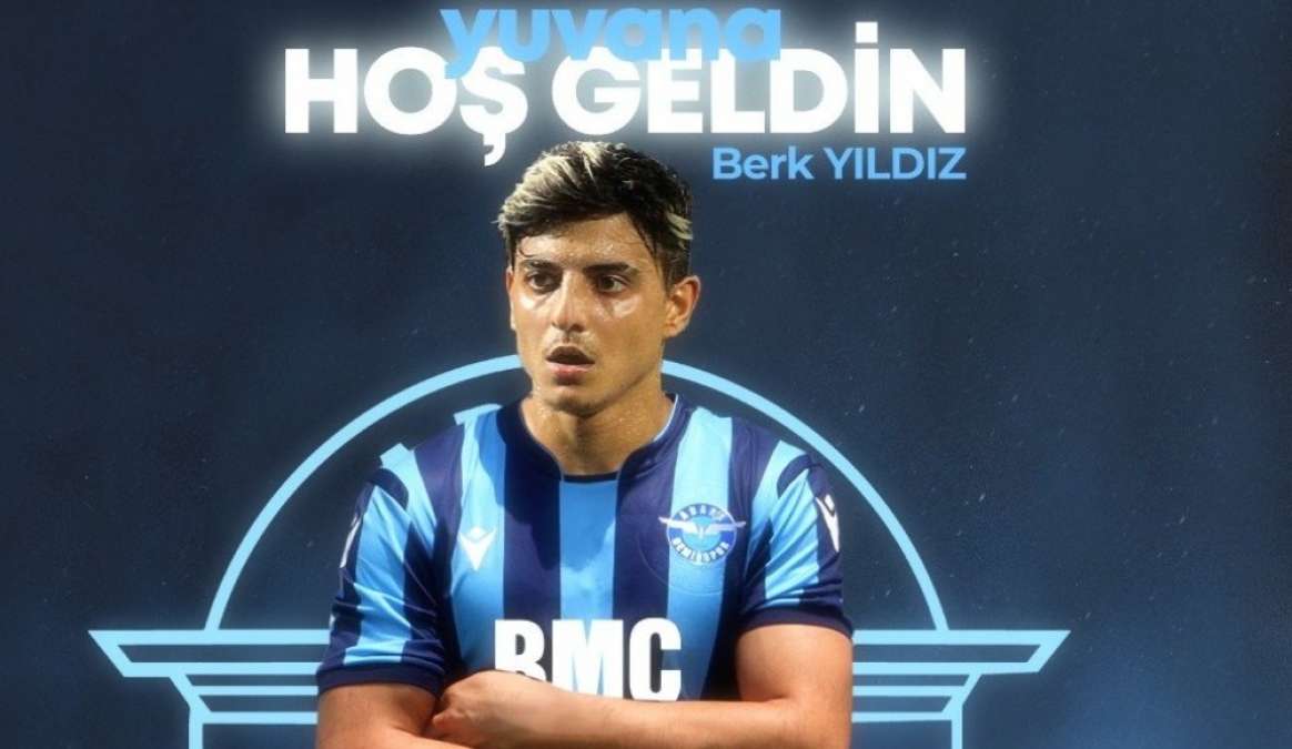 Adana Demirspor, Berk Yıldız ile yeniden anlaştığını açıkladı -  Ajansspor.com