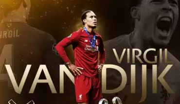 Van Dijk, Avrupa'da yılın futbolcusu seçildi