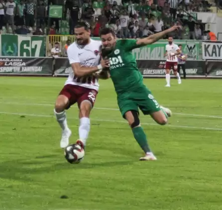 Giresunspor, sahasında Hatayspor ile yenişemedi! 2-2
