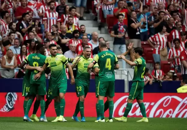 Atletico Madrid, sahasında Eibar'ı 3-2 mağlup etti