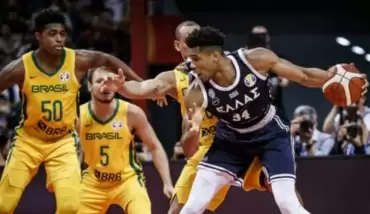 Brezilya, Yunanistan’ı tek sayı ile geçti