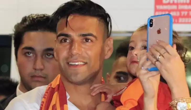 Falcao: "Galatasaray taraftarına çok teşekkürler"