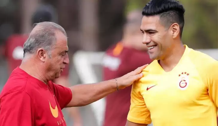 Fatih Terim, Falcao ile buluştu