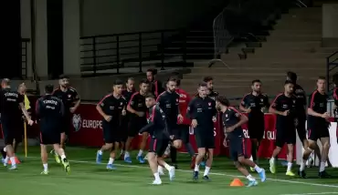 A Milli Futbol Takımı, Moldova maçına hazır