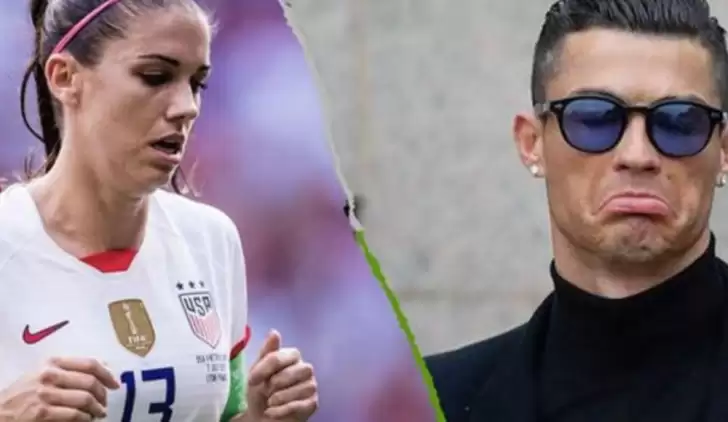 Alex Morgan: "Ronaldo'nun gerçek yüzünü kimse bilmiyor"