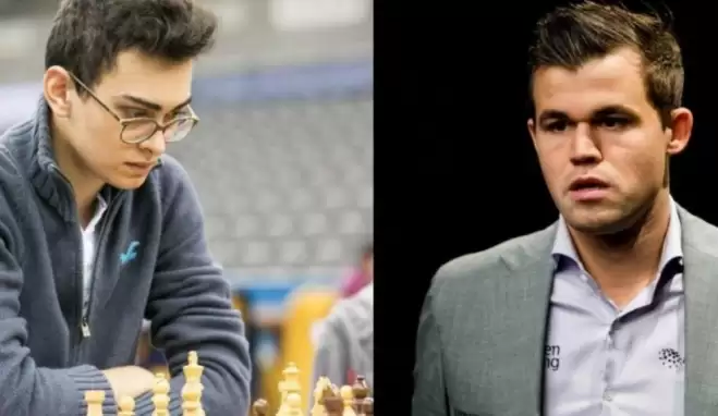 Vahap Şanal, Dünya Şampiyonu Magnus Carlsen’i mağlup etti