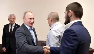 Putin, Nurmagomedov ile bir araya geldi