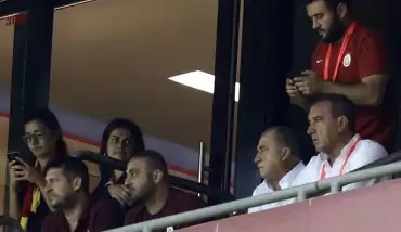 Terim ve iki yardımcısı cezaları nedeniyle tribünde