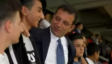 Ekrem İmamoğlu, Galatasaray-Kasımpaşa maçını takip etti