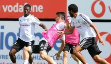 Beşiktaş'ta 3 yeni transfer sahada!