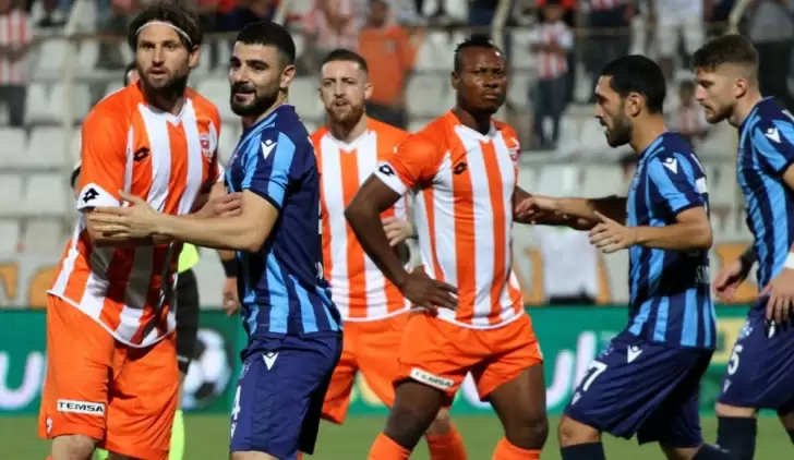 Adana derbisinde kazanan yok! Adanaspor 0-0 Adana Demirspor