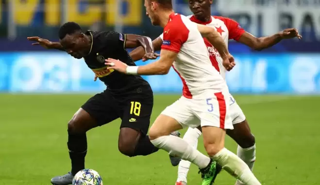 Inter - Slavia Prag maçında kazanan yok!