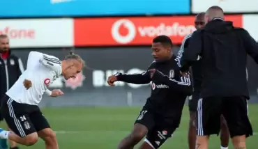 Beşiktaş iki eksikle çalıştı