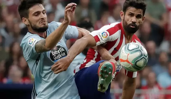 Atletico Madrid, sahasında Celta Vigo ile yenişemedi!