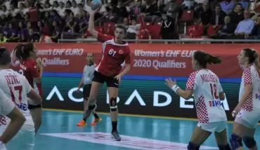 A Milli Kadın Hentbol Takımı, Hırvatistan karşısında 21-30 yenildi