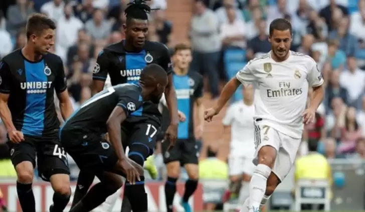 Real Madrid, sahasında Club Brugge ile 2-2 berabere kaldı