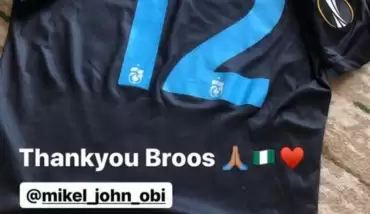 Baselli futbolcudan Mikel'e teşekkür