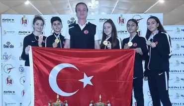 Milli tekvandoculardan Avrupa Şampiyonası'nda 5 madalya