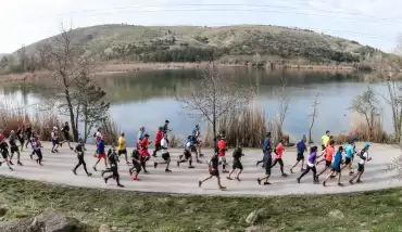Eymir Gölü'nde "How To Trail Run" patika koşu etkinliği