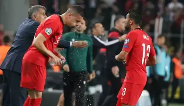 İrfan Can, Hakan Çalhanoğlu ve Merih, Arnavutluk maçını değerlendirdi