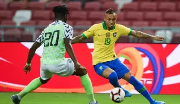 Brezilya ile Nijerya 1-1 berabere kaldı