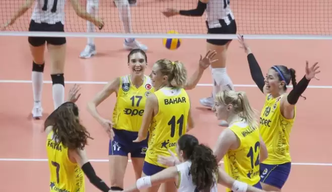 Fenerbahçe Opet, Beşiktaş'a set vermedi!