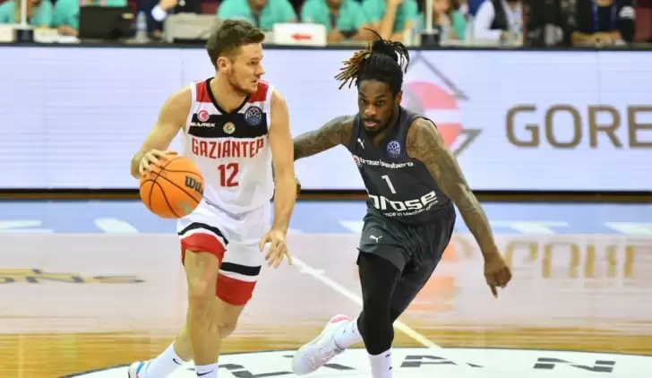 Gaziantep Basketbol, sahasında Brose Bamberg'e boyun eğdi!